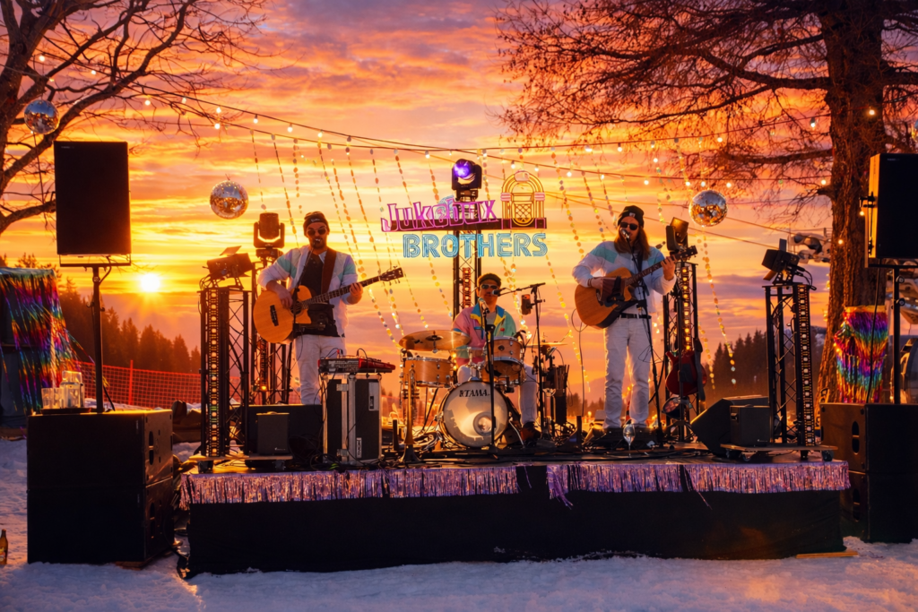 Jukeboxbrothers spielen auf Bühne